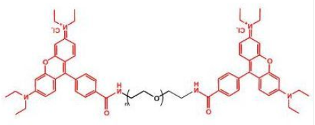 Rhodamine-PEG-Rhodamine；二罗丹明聚乙二醇；RB-PEG-RB
