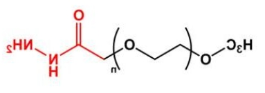 mPEG-Hydrazide；mPEG-HZ；甲氧基聚乙二醇酰肼 