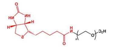 mPEG-Biotin；mPEG-BN；甲氧基聚乙二醇生物素 