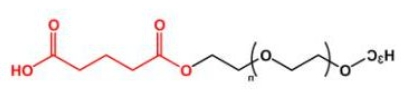 mPEG-GA；mPEG-Glutaric Acid；甲氧基聚乙二醇戊二酸酯 