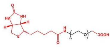 COOH-PEG-Biotin；羧基聚乙二醇生物素； Biotin-PEG-COOH