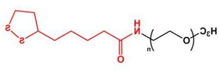 mPEG-LA；mPEG-Lipoic acid；甲氧基聚乙二醇硫辛酸 
