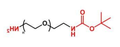 BOC-NH-PEG-NH2；叔丁氧羰基聚乙二醇氨基；NH2-PEG-NH-BOC