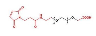 COOH-PEG-MAL；羧基聚乙二醇马来酰亚胺；Maleimide-PEG-COOH