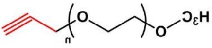 mPEG-Alkyne；甲氧基聚乙二醇丙炔 