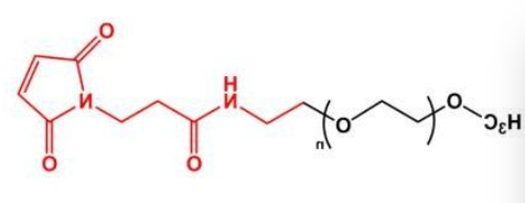 99126-64-4；mPEG-Maleimide；甲氧基聚乙二醇马来酰亚胺 