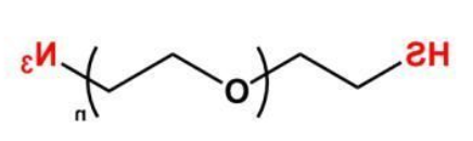 N3-PEG-SH，叠氮聚乙二醇巯基，N3-PEG-Thiol