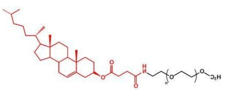 mPEG-Cholesterol； mPEG-CLS；甲氧基PEG胆固醇