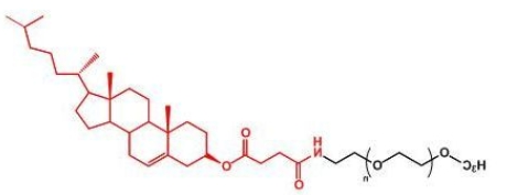 mPEG-Cholesterol ；mPEG-CLS；甲氧基PEG胆固醇