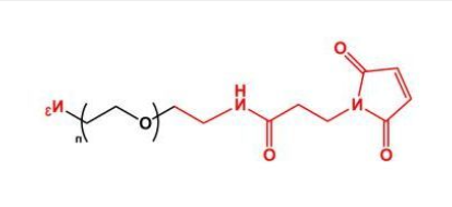 MAL-PEG-N3；马来酰亚胺聚乙二醇叠氮；MAL-PEG-Azide