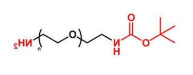BOC-NH-PEG-NH2；叔丁氧羰基聚乙二醇氨基 ；NH2-PEG-NH-BOC