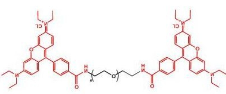 Rhodamine-PEG-Rhodamine；二罗丹明聚乙二醇 