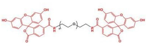 Fluoresein-PEG-Fluoresein;FITC-PEG-FITC;二荧光素聚乙二醇 Fluoresein-PEG-Fluoresein;FITC-PEG-FITC;二荧光素聚乙二醇