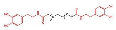 Dopamine-PEG-Dopamine;DOPA-PEG-DOPA;二多巴胺聚乙二醇 Dopamine-PEG-Dopamine;DOPA-PEG-DOPA;二多巴胺聚乙二醇