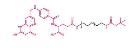 Boc-NH-PEG-Folate；叔丁氧羰基聚乙二醇叶酸；Boc-NH-PEG-FA