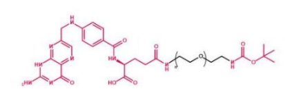 Boc-NH-PEG-Folate；叔丁氧羰基聚乙二醇叶酸；Boc-NH-PEG-FA
