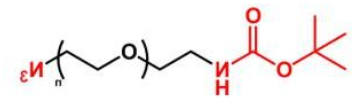 BOC-NH-PEG-N3；叔丁氧羰基聚乙二醇叠氮；N3-PEG-NH-BOC