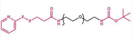 BOC-NH-PEG-OPSS;叔丁氧羰基聚乙二醇巯基吡啶;OPSS-PEG-NH-BOC BOC-NH-PEG-OPSS;叔丁氧羰基聚乙二醇巯基吡啶;OPSS-PEG-NH-BOC