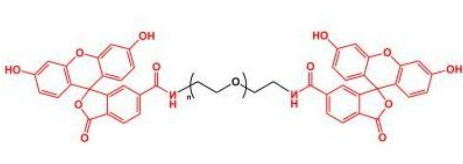 Fluoresein-PEG-Fluoresein;FITC-PEG-FITC;二荧光素聚乙二醇
