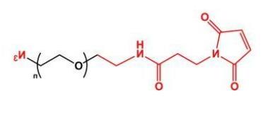 MAL-PEG-N3；马来酰亚胺聚乙二醇叠氮；MAL-PEG-Azide