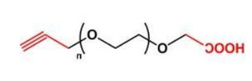Alkyne-PEG-COOH；炔基聚乙二醇羧基；COOH-PEG-Alkyne