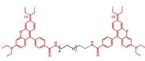 Rhodamine-PEG-Rhodamine;二罗丹明聚乙二醇 