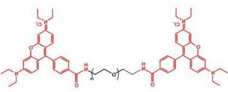 Rhodamine-PEG-Rhodamine; RB-PEG-RB;二罗丹明聚乙二醇 