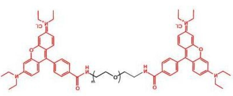 Rhodamine-PEG-Rhodamine; RB-PEG-RB;二罗丹明聚乙二醇
