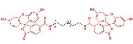 Fluoresein-PEG-Fluoresein; FITC-PEG-FITC;二荧光素聚乙二醇