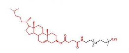 CLS-PEG-CLS;Cholesterol-PEG-Cholesterol;二胆固醇聚乙二醇 CLS-PEG-CLS;Cholesterol-PEG-Cholesterol;二胆固醇聚乙二醇