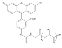 PLA-FITC，荧光素-聚乳酸，荧光素化PLA