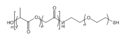 PLGA-PEG-SH；聚乳酸羟基乙酸共聚物聚乙二醇巯基