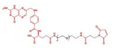 MAL-PEG-FA； Folate-PEG-Mal；叶酸聚乙二醇马来酰亚胺 