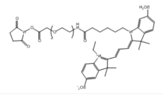 Cy3-PEG-NHS ester；Cy3-聚乙二醇-琥珀酰亚胺酯