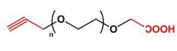COOH-PEG-Alkyne；ALK-PEG-COOH；羧基聚乙二醇炔基