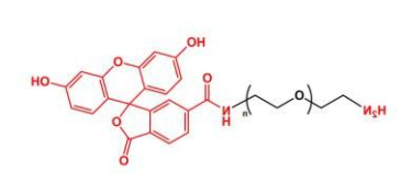 FITC-PEG-NH2；荧光素聚乙二醇氨基；Amine-PEG-FITC