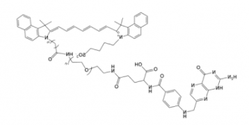 ICG-PEG-Folate 吲哚菁绿-聚乙二醇-叶酸 ICG-PEG-Folate 吲哚菁绿-聚乙二醇-叶酸
