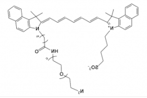 ICG-PEG-Azide  吲哚菁绿-聚乙二醇-叠氮