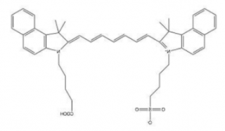 ICG carboxylic acid/Cy7.5 Acid(mono SO3)；181934-09-8；吲哚菁绿-羧基