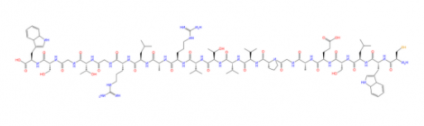 PCM-SH(CWLSEAGPVVTVRALRGTGSW)；心肌细胞特异性靶向肽PCM-SH