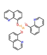 	Aluminum triquinolin-8-olate