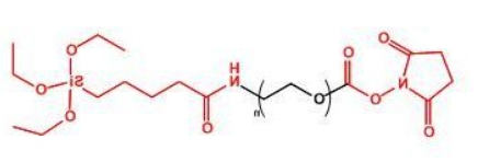 NHS-PEG-Silane ；Silane-PEG-NHS；硅烷PEG活性酯