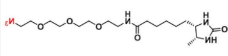 Desthiobiotin-PEG3-Azide；1426828-06-9；脱硫生物素-三乙二醇-叠氮