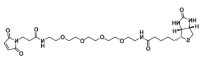 Biotin-PEG4-maleimide；生物素-四乙二醇-马来酰亚胺