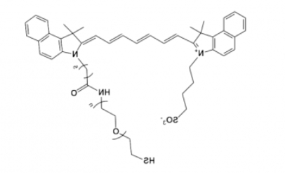 ICG-PEG-SH 吲哚菁绿-聚乙二醇-巯基 ICG-PEG-SH 吲哚菁绿-聚乙二醇-巯基