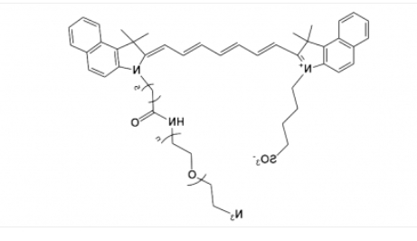 ICG-PEG-Azide 吲哚菁绿-聚乙二醇-叠氮