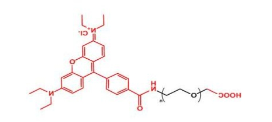 罗丹明聚乙二醇羧基 Rhodamine-PEG-COOH 罗丹明聚乙二醇羧基 Rhodamine-PEG-COOH