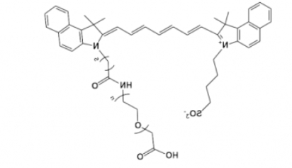ICG-PEG-COOH 吲哚菁绿-聚乙二醇-羧基