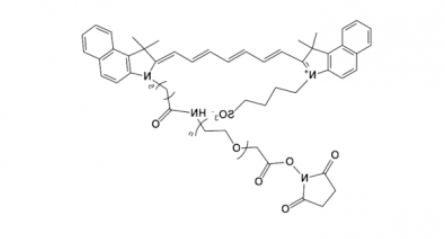 ICG-PEG-NHS 吲哚菁绿-聚乙二醇-活性酯