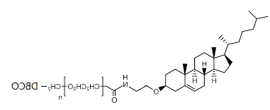 Cholesterol-PEG-DBCO 胆固醇-聚乙二醇-二苯并环辛烯